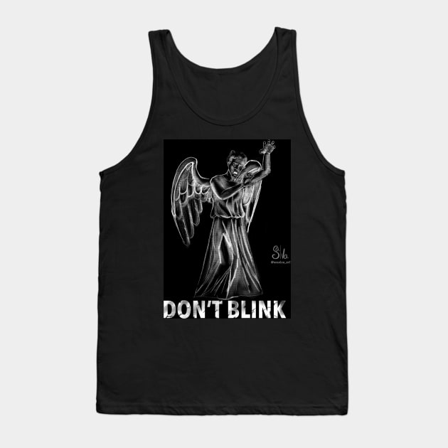 Don't blink Tank Top by AC Salva